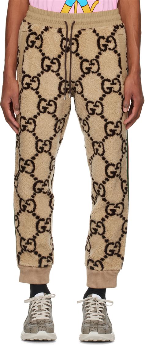 gucci pants brown